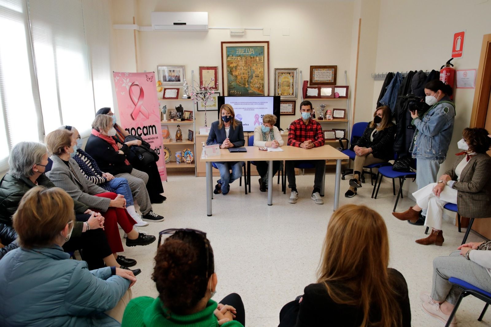 Encuentro de Santa Águeda y el Puerto de Huelva.
