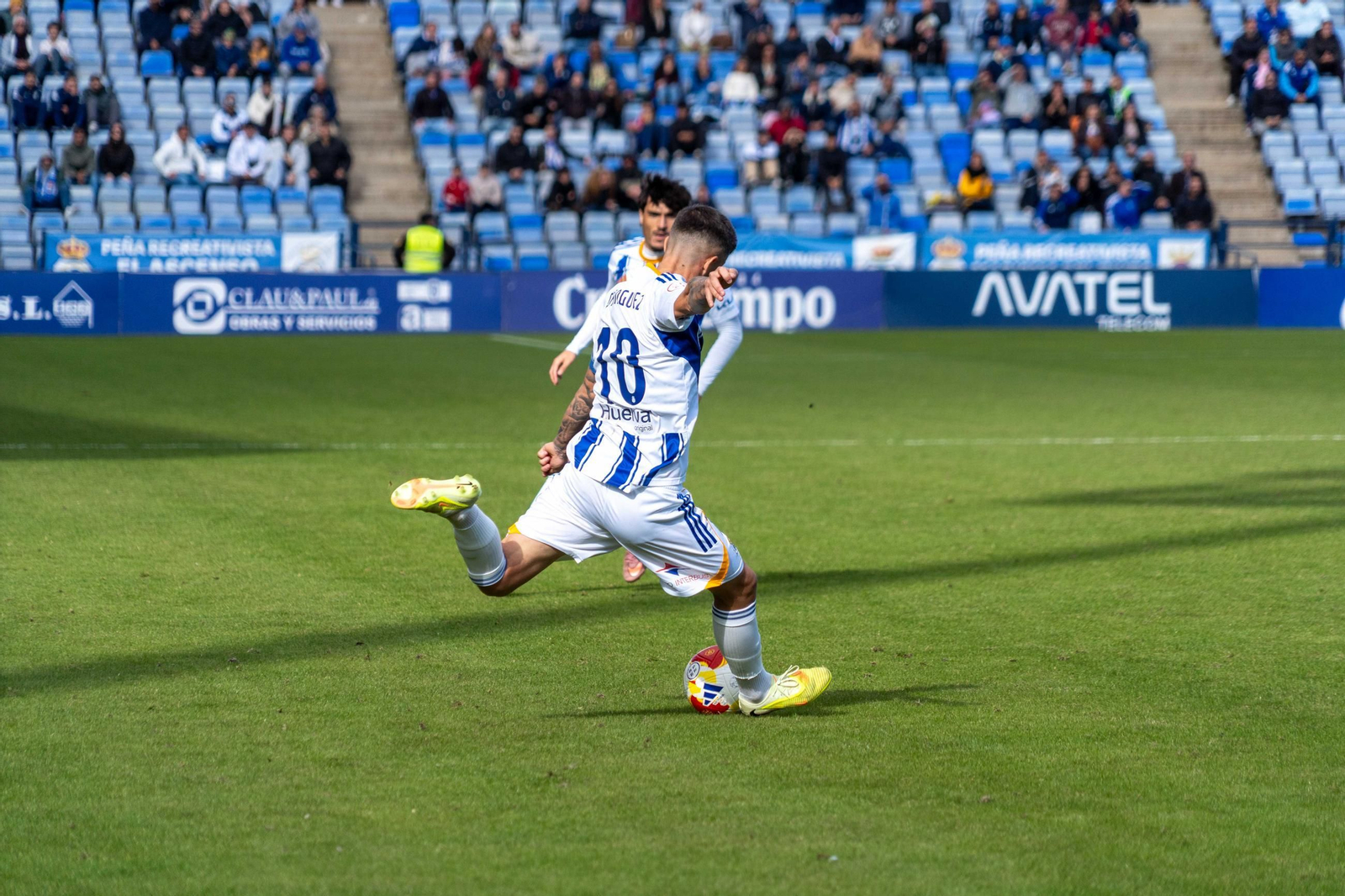 Las mejores imágenes del partido Recreativo de Huelva-Águilas