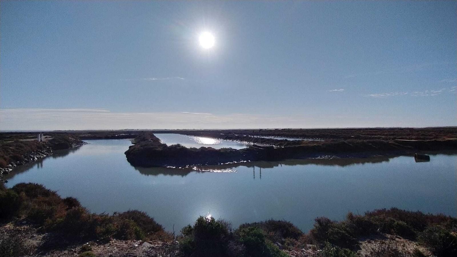 Salinas sin uso en San Fernando, en una imagen de archivo