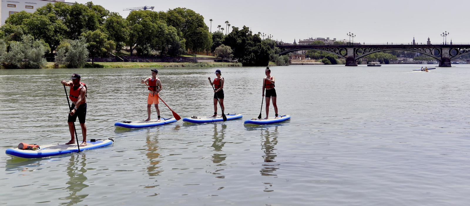 La ola de calor en Sevilla