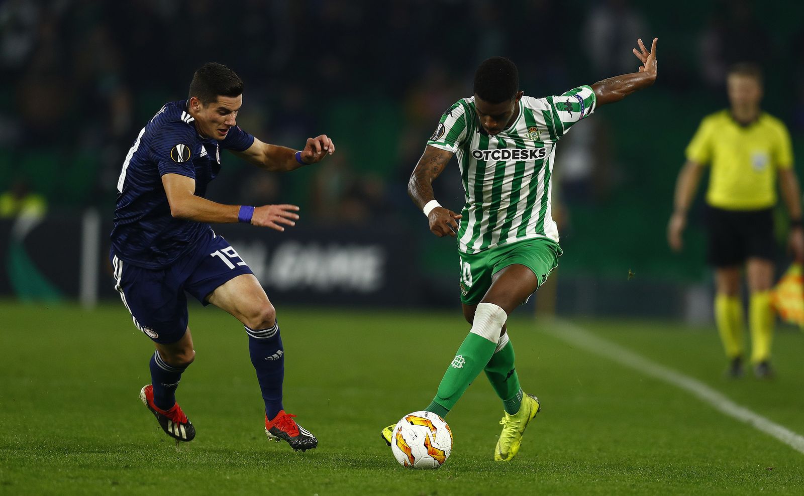 Las imágenes del Betis-Olympiacos