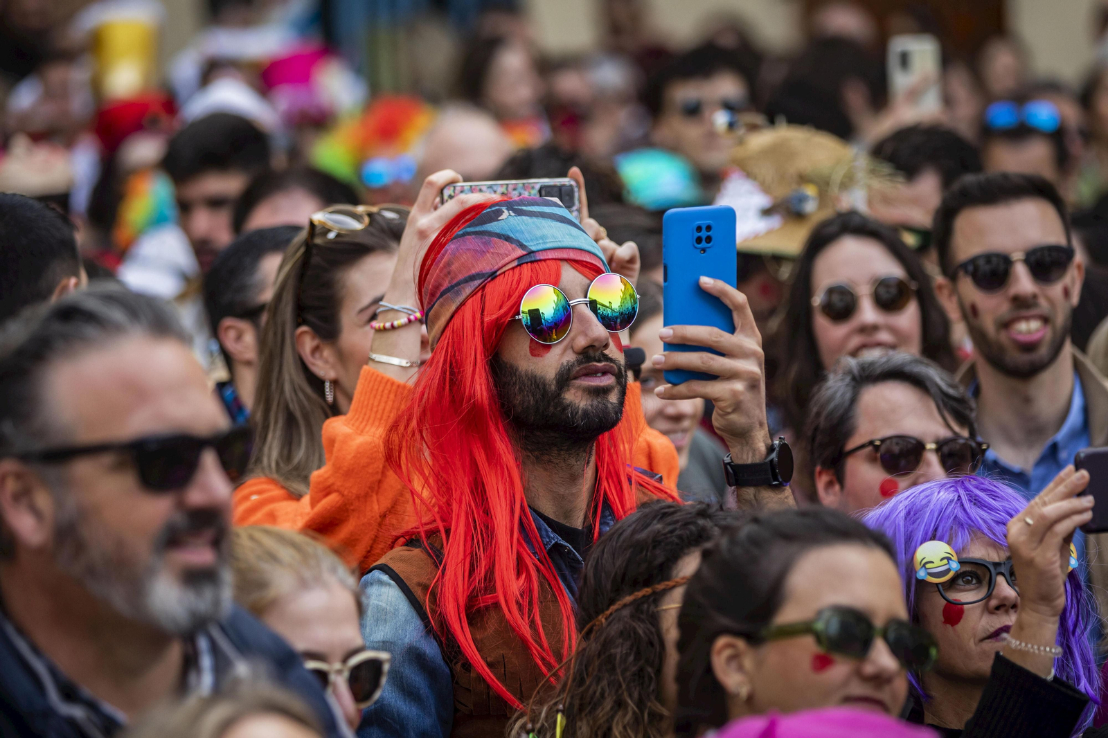 Carnaval de Cádiz 2023: Un sábado de batalla de coplas, en imágenes