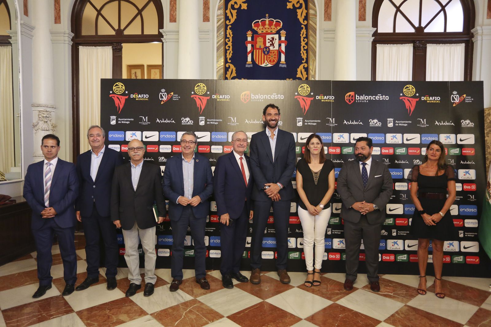 Las fotos de la presentación del Torneo de Málaga