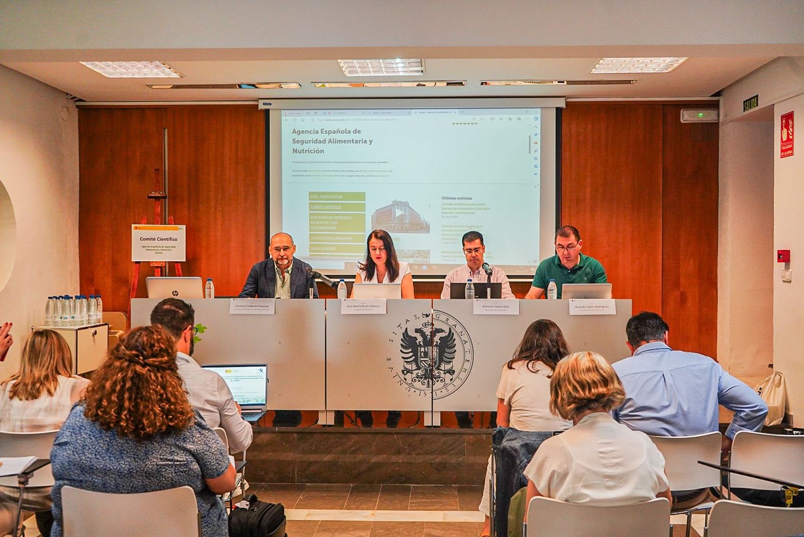 Inauguración de la reunión plenaria del Comité Científico de la Agencia Española de Seguridad Alimentaria y Nutrición