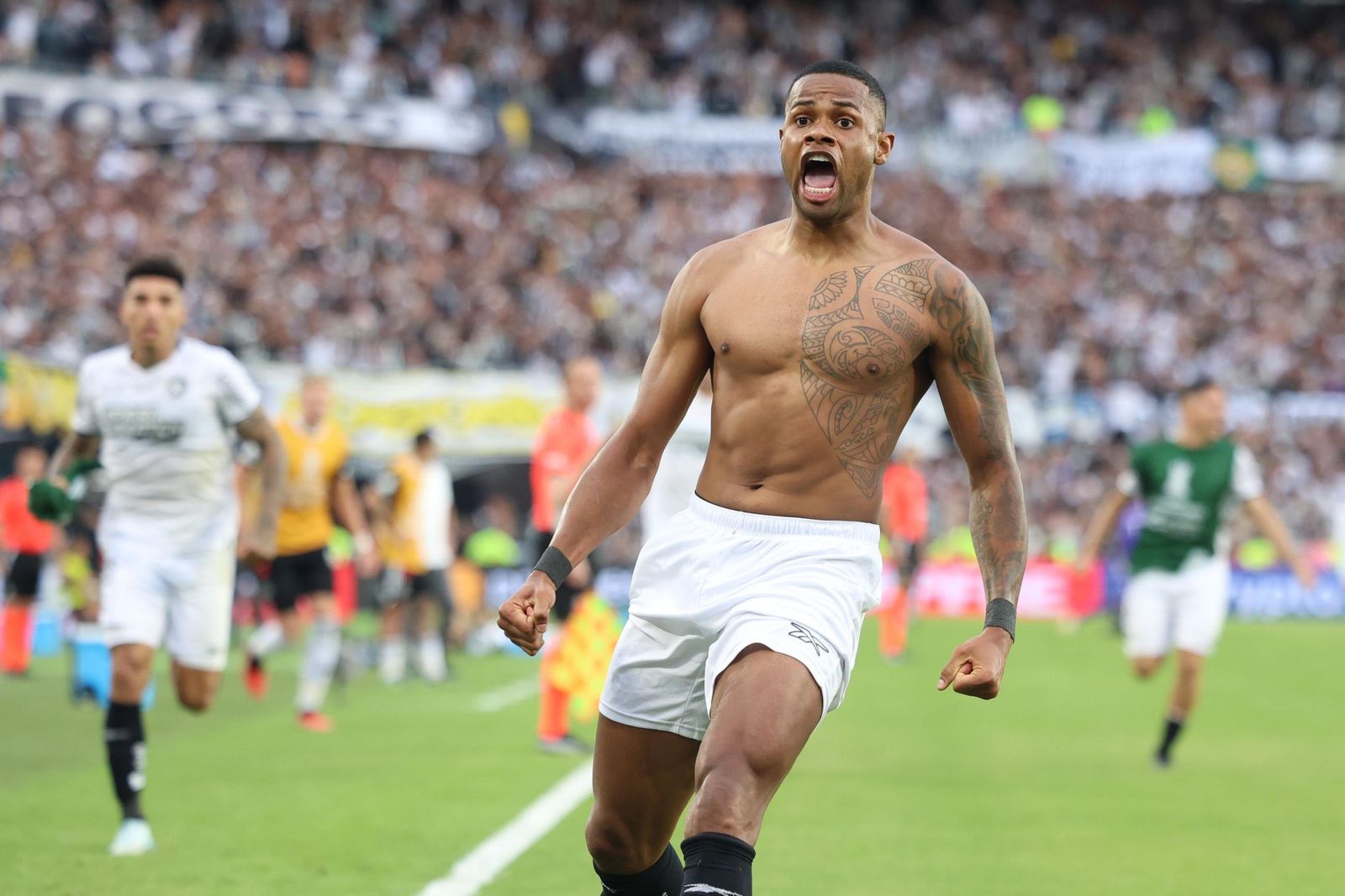 Las fotos de una final de la Libertadores histórica; Botafogo, campeón con 10, ante Atlético Mineiro
