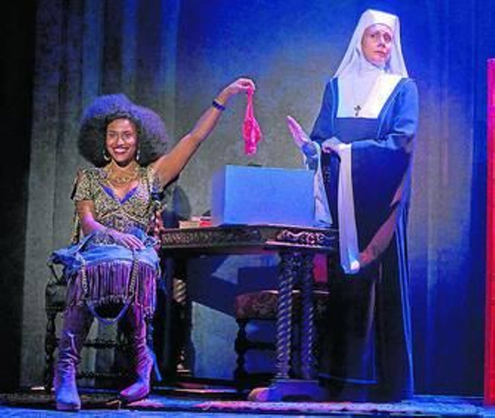 Una escena de 'Sister Act'.