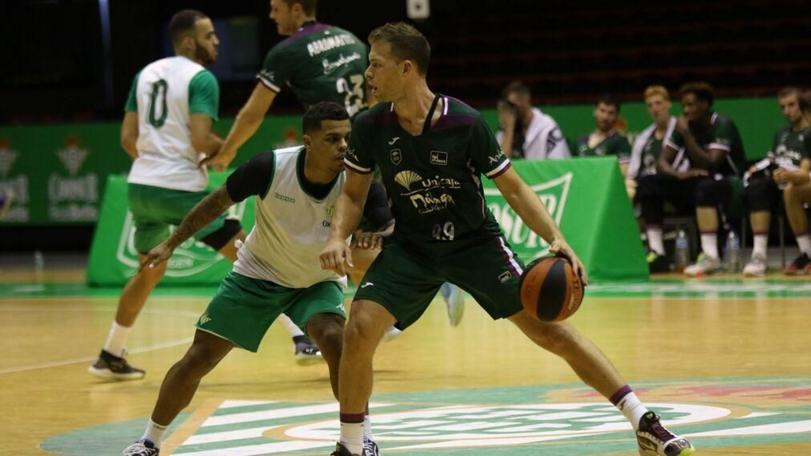 Mekel, durante la pretemporada.