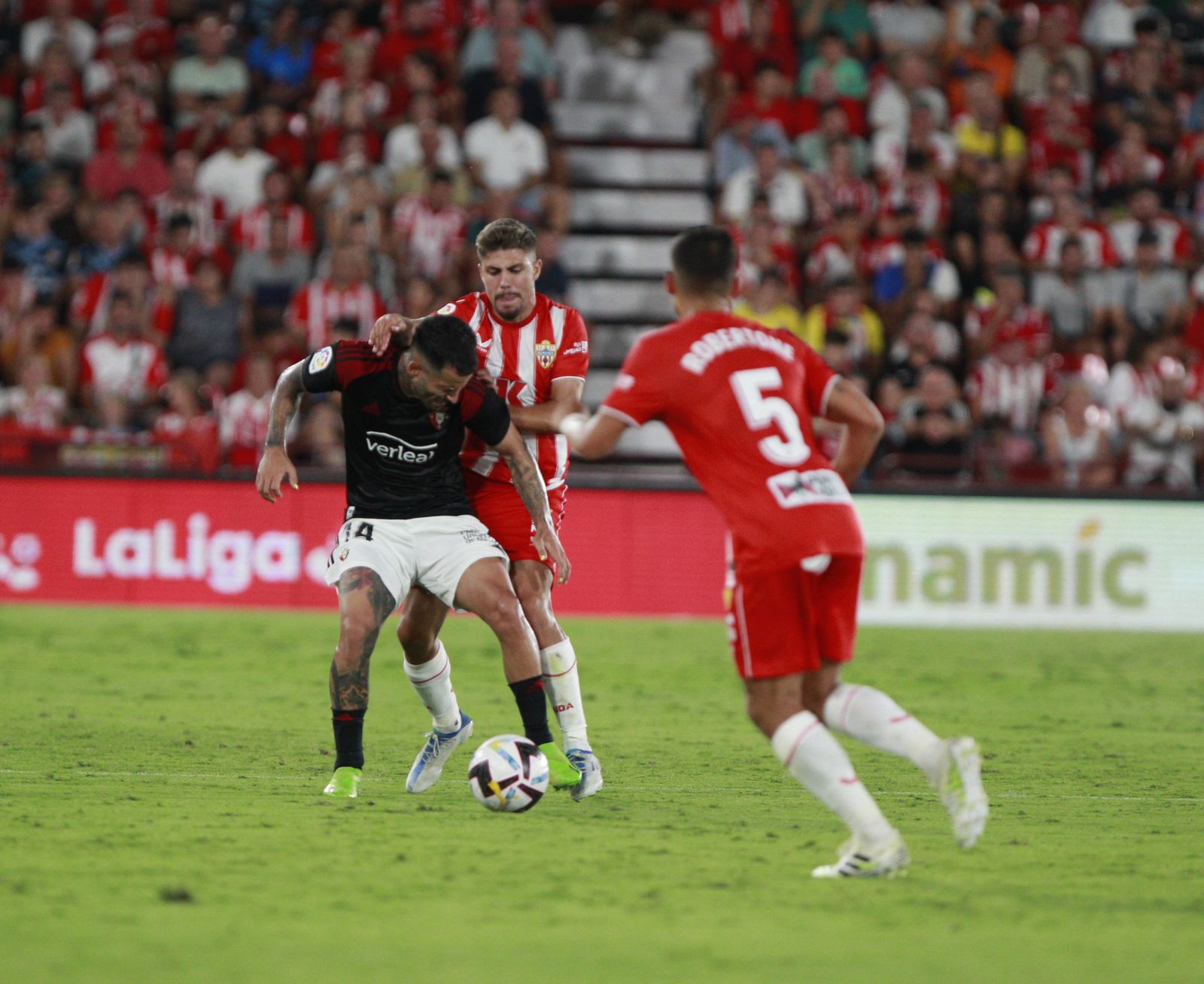 Imágenes del partido U.D. Almería-C.A. Osasuna