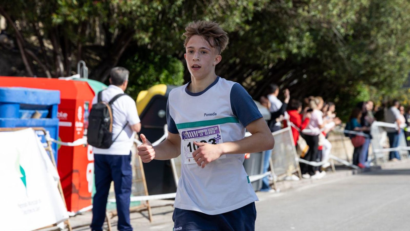 La carrera escolar de “La Gloria” que aúna inclusión y solidaridad, en imágenes