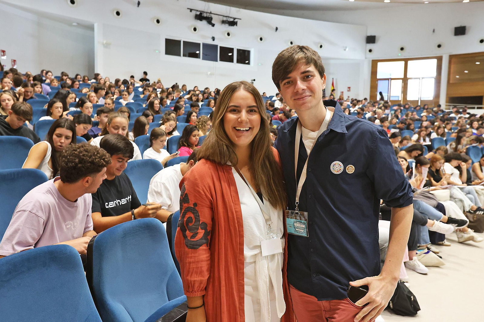 Jornada de bienvenida para estudiantes de nuevo ingreso en la UHU