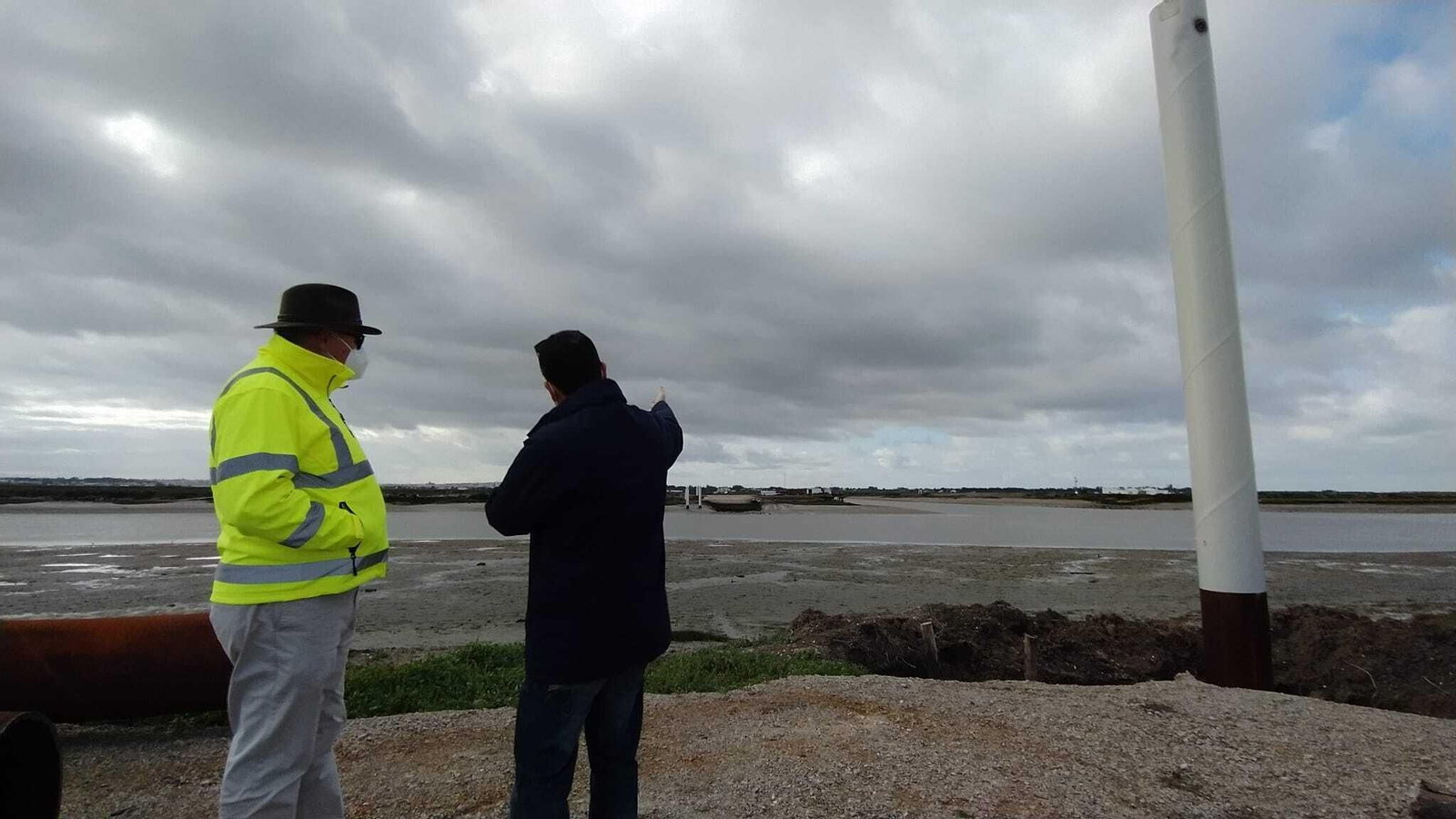Así es el nuevo sendero que une San Fernando y Chiclana