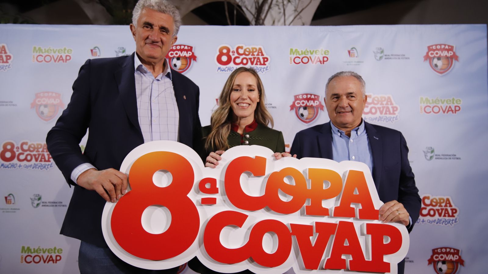 Fernando Romay, Marta Fernández y Rafael Gordillo, padrinos de la octava Copa COVAP