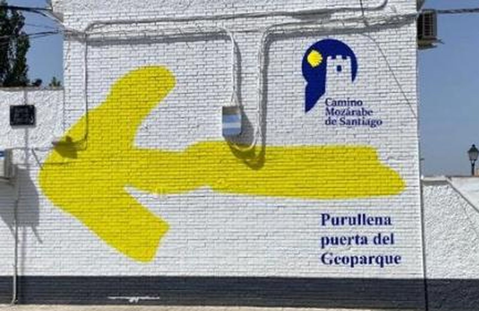 La flecha gigante en Purullena