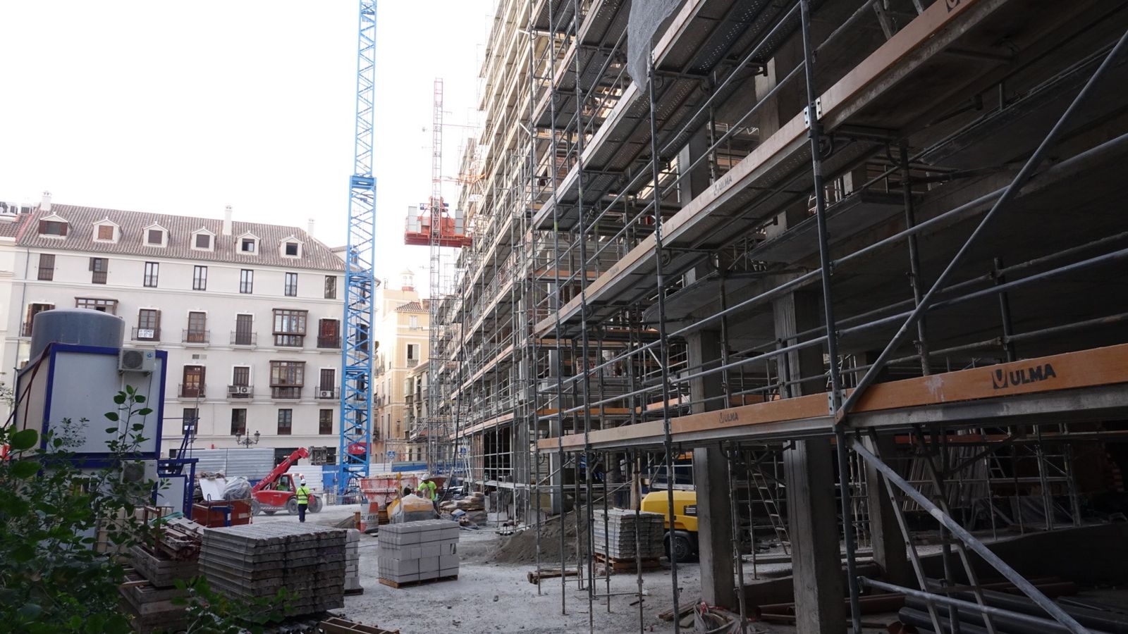 El prometido espacio para el tránsito peatonal será, más o menos, esto.