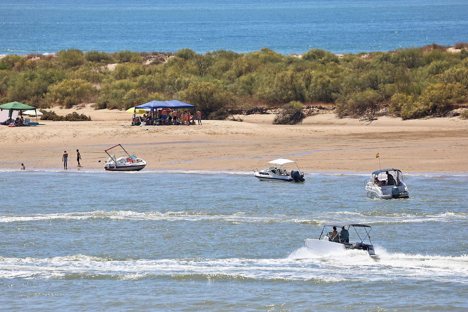Las espectaculares vistas de la Flecha del Rompido desde el mirador de Nuevo Portil