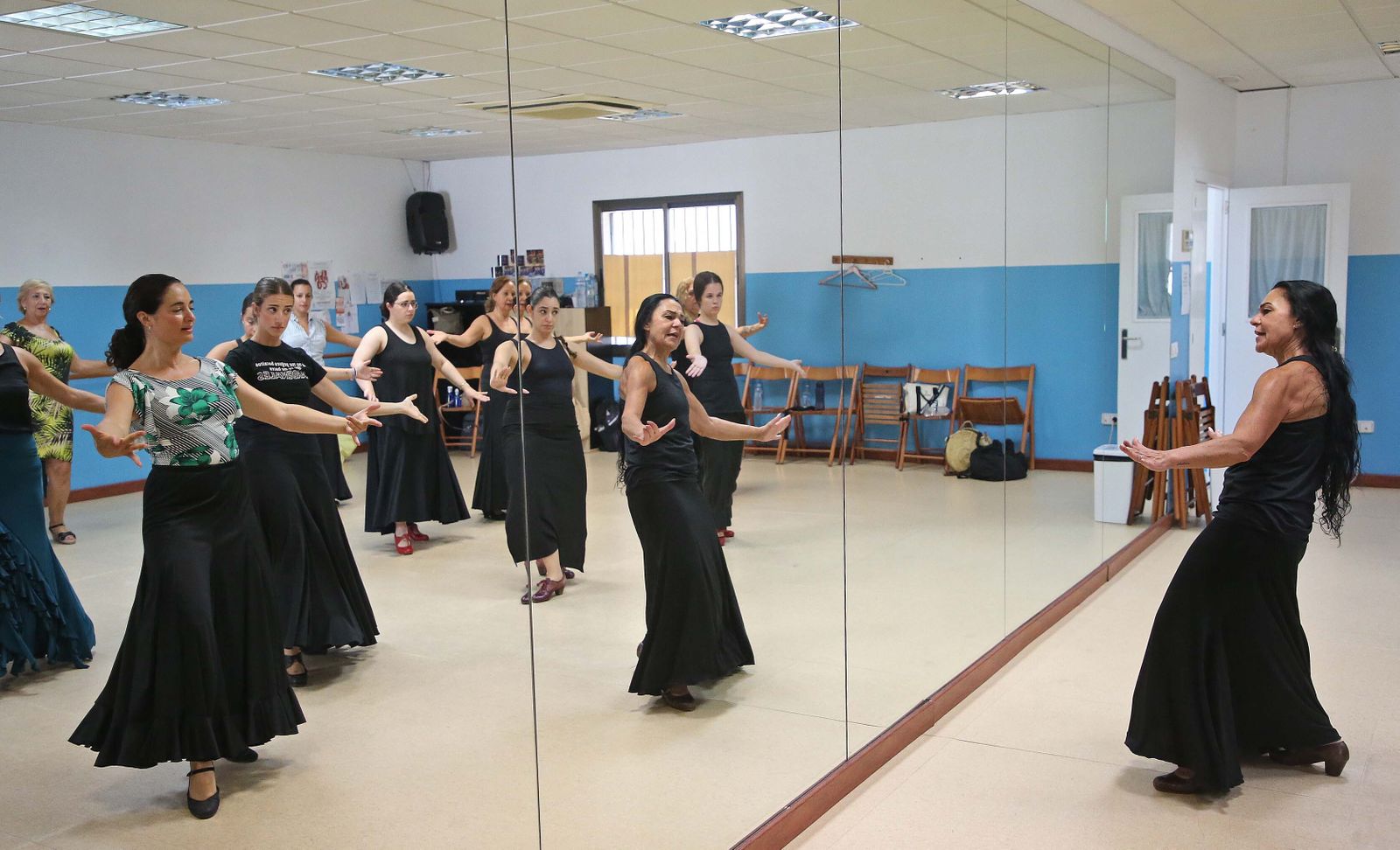 La master class de la bailaora Mercedes Alcalá, en imágenes