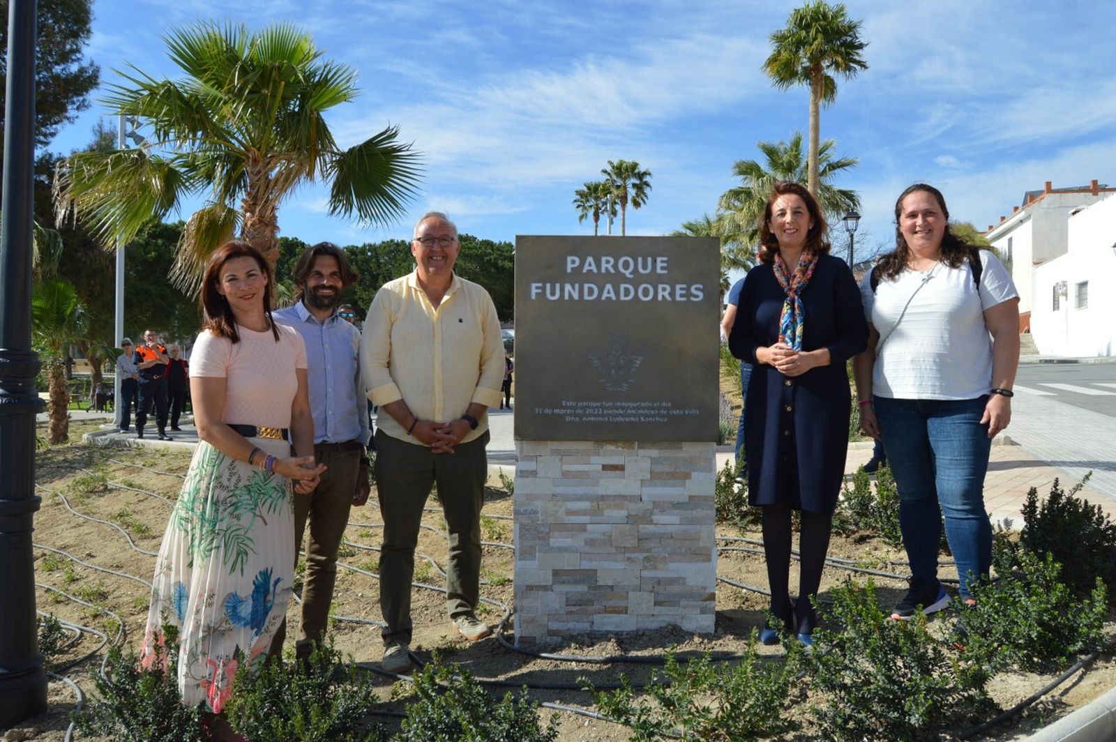Inauguracón del Parque Fundadores