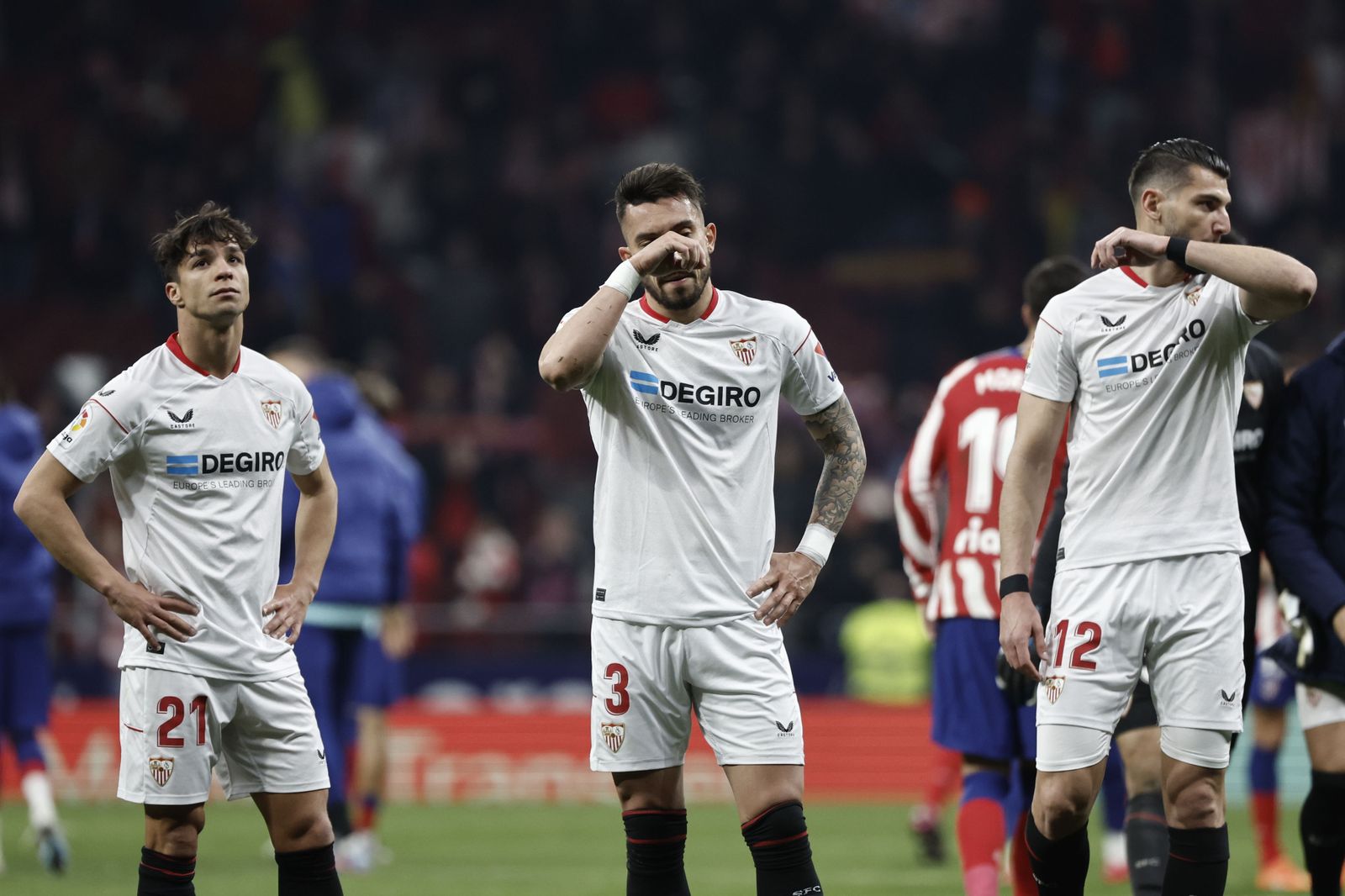 Las fotos de la debacle del Sevilla contra el Atlético