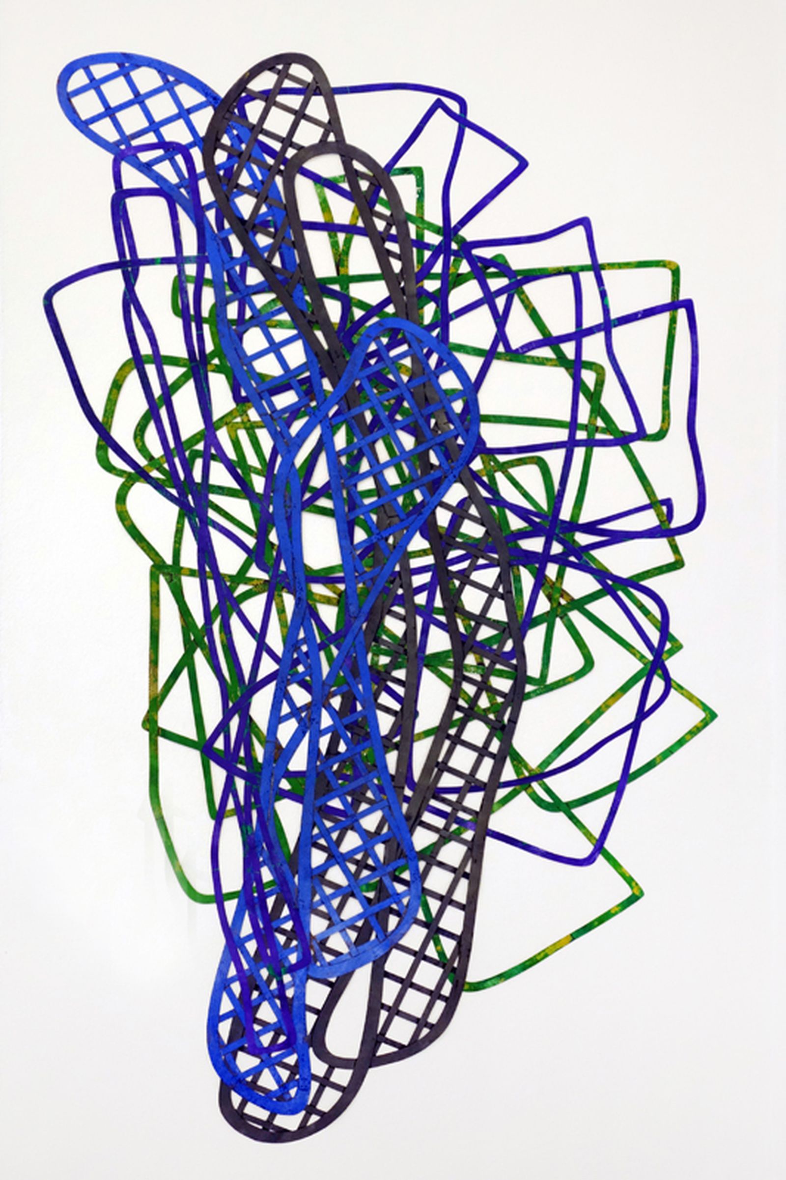 Obra en papel recortado de José María Báez.