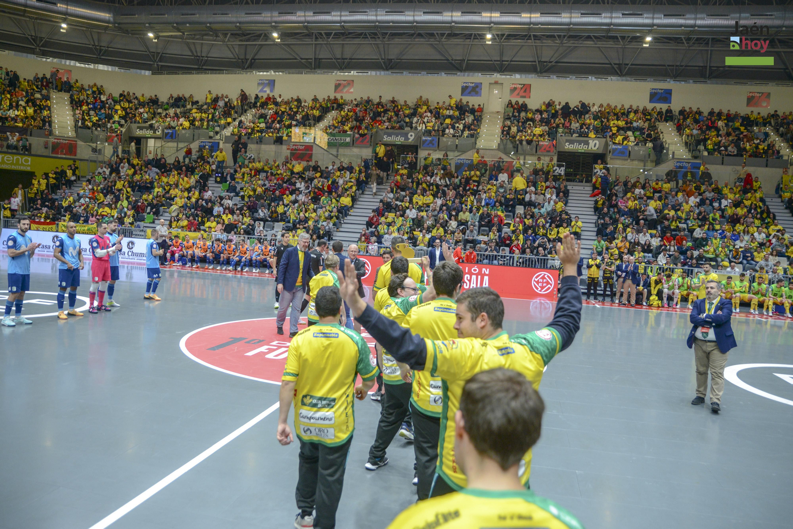 Búscate en las gradas del Olivo Arena en el Jaén Paraíso Interior - Inter Movistar