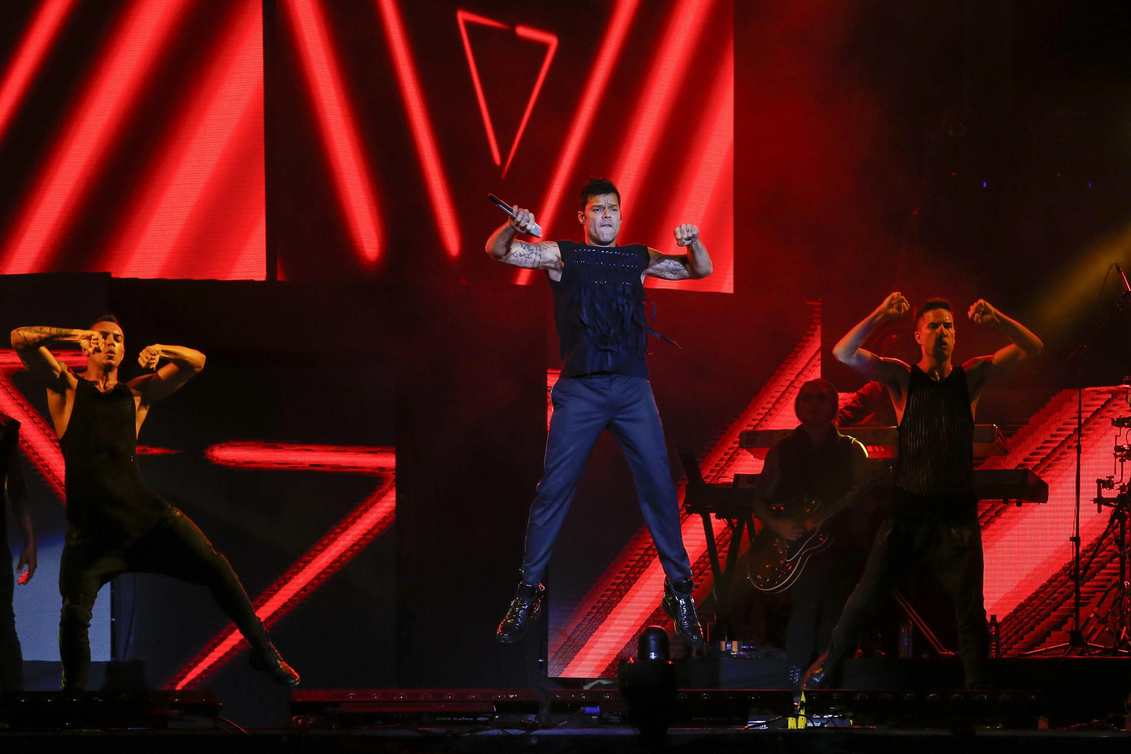 Las imágenes del concierto de Ricky Martin