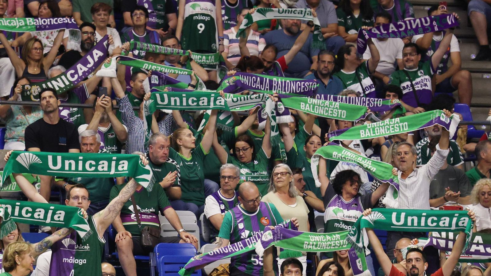 Las fotos del Unicaja-Barcelona, primer partido del play off de la Liga Endesa
