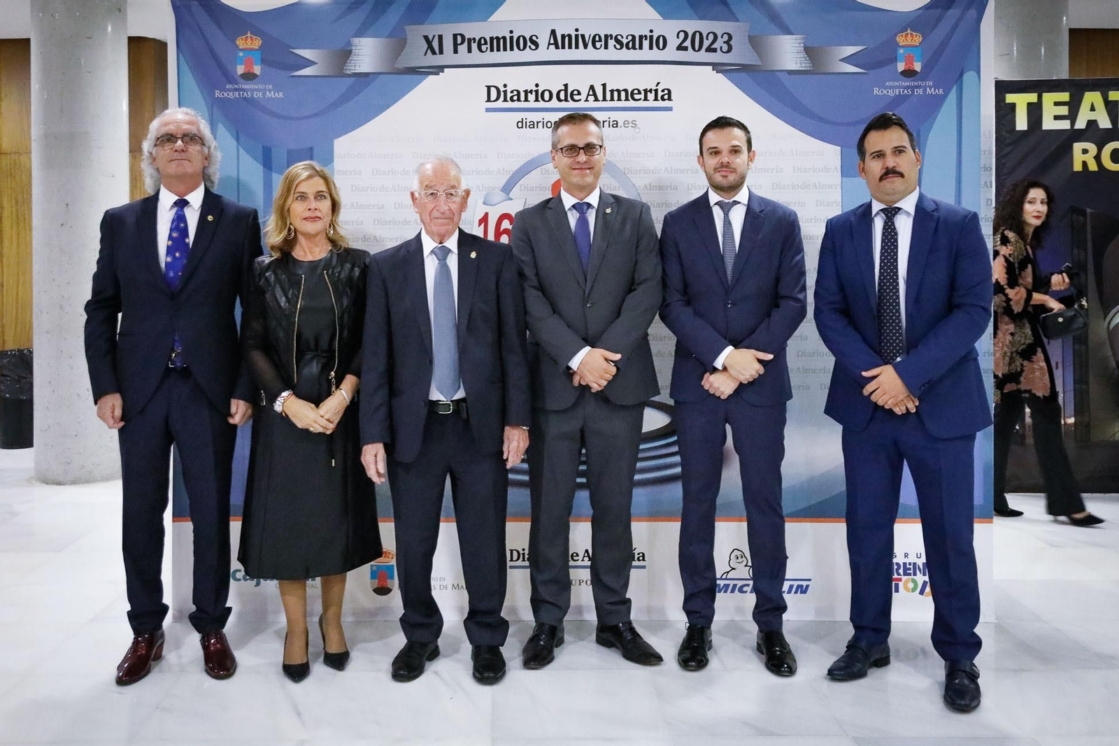Imágenes de la Gala Aniversario de Diario de Almería, en Roquetas