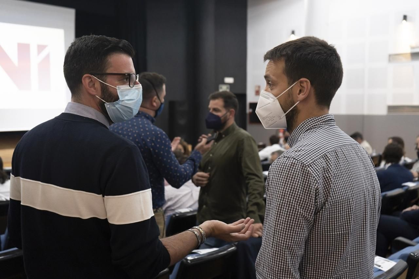 Charla entre miembros de BNI Almería.