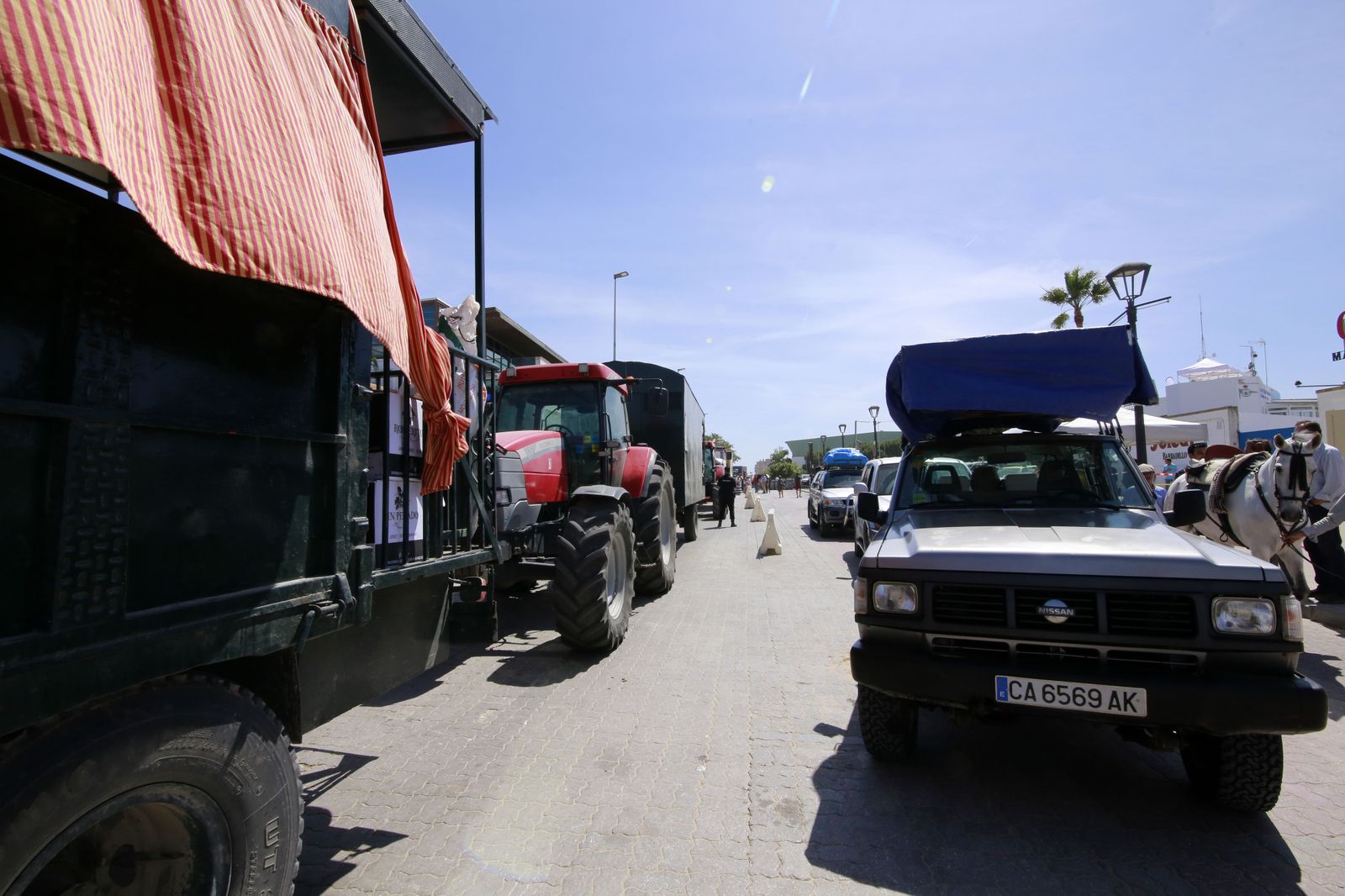 Primer día de camino de la hermandad de Jerez