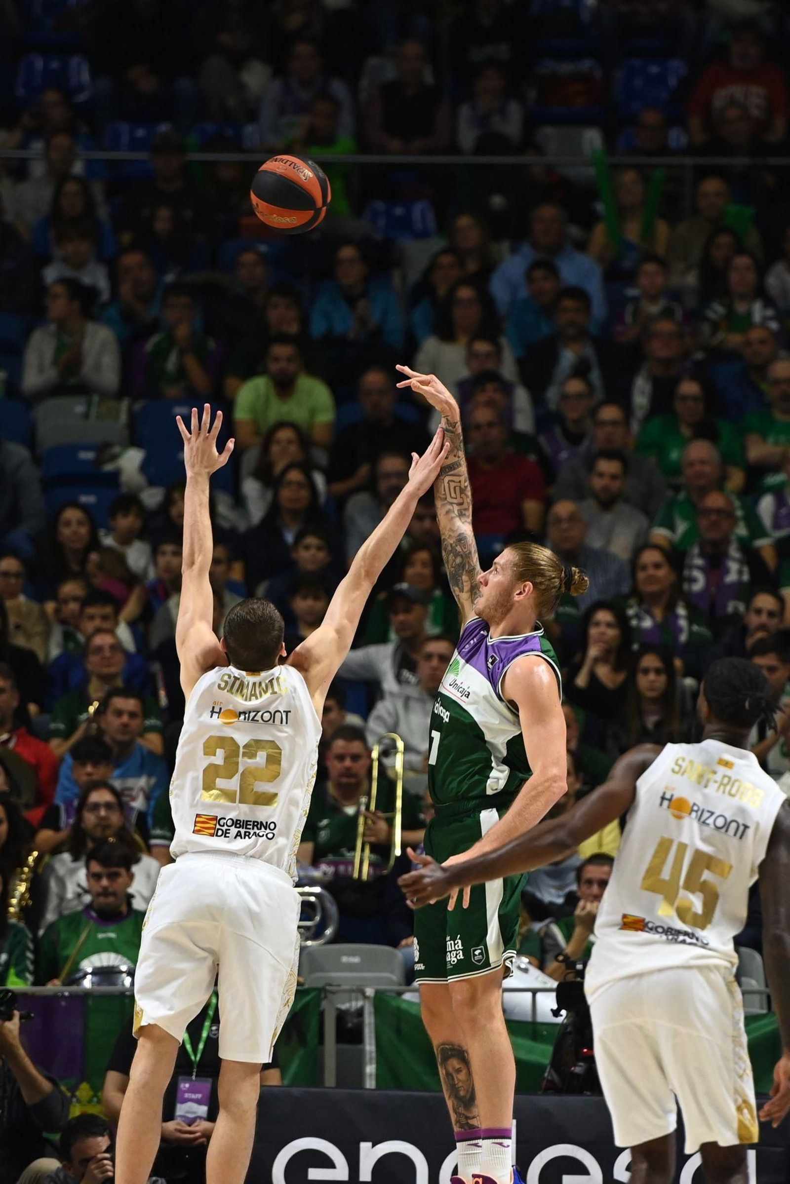 Las fotos del Unicaja - Casademont Zaragoza