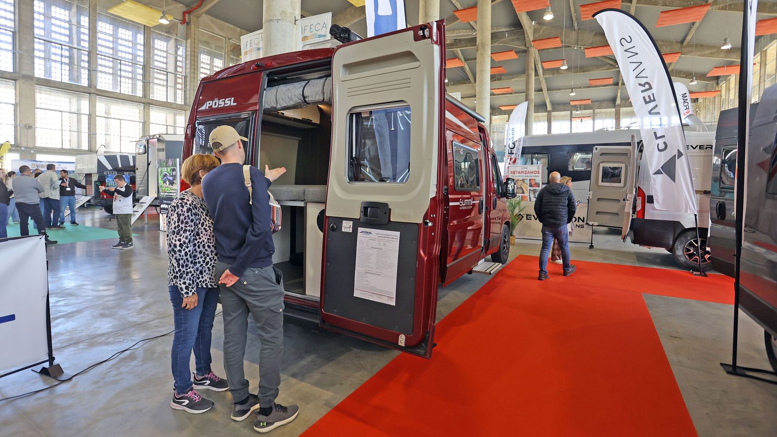 Inauguración del Salón Andaluz del Caravaning en Jerez