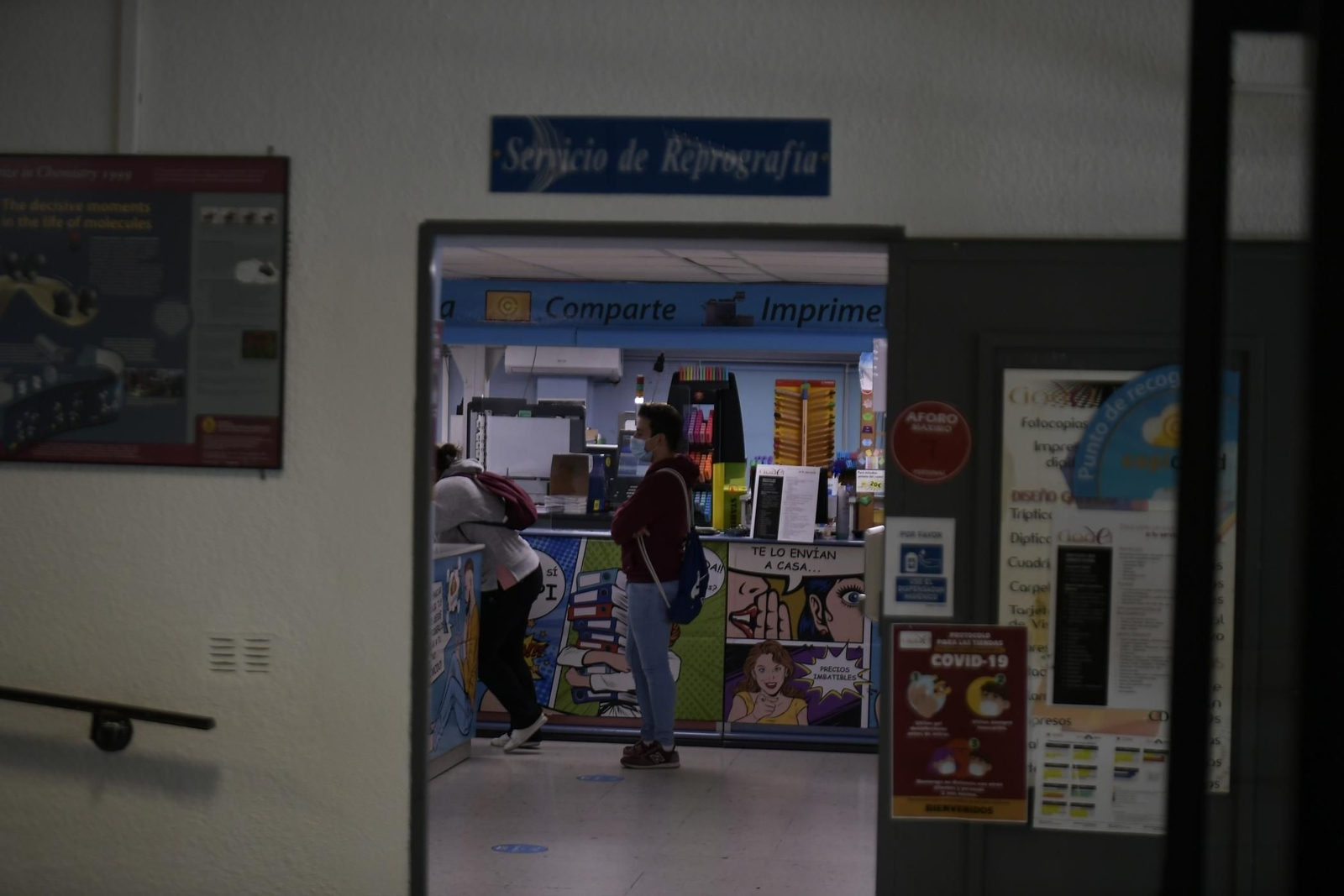 Cierre de la Universidad de Granada: Así es el primer día sin clases por el coronavirus