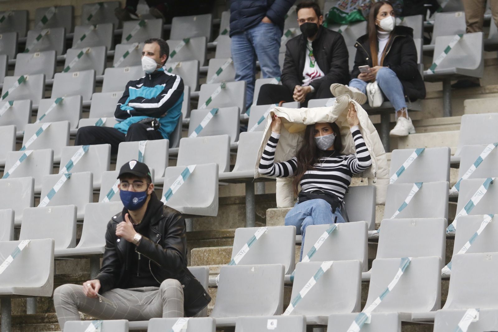 Las fotografías del empate entre el Córdoba CF y el Real Murcia