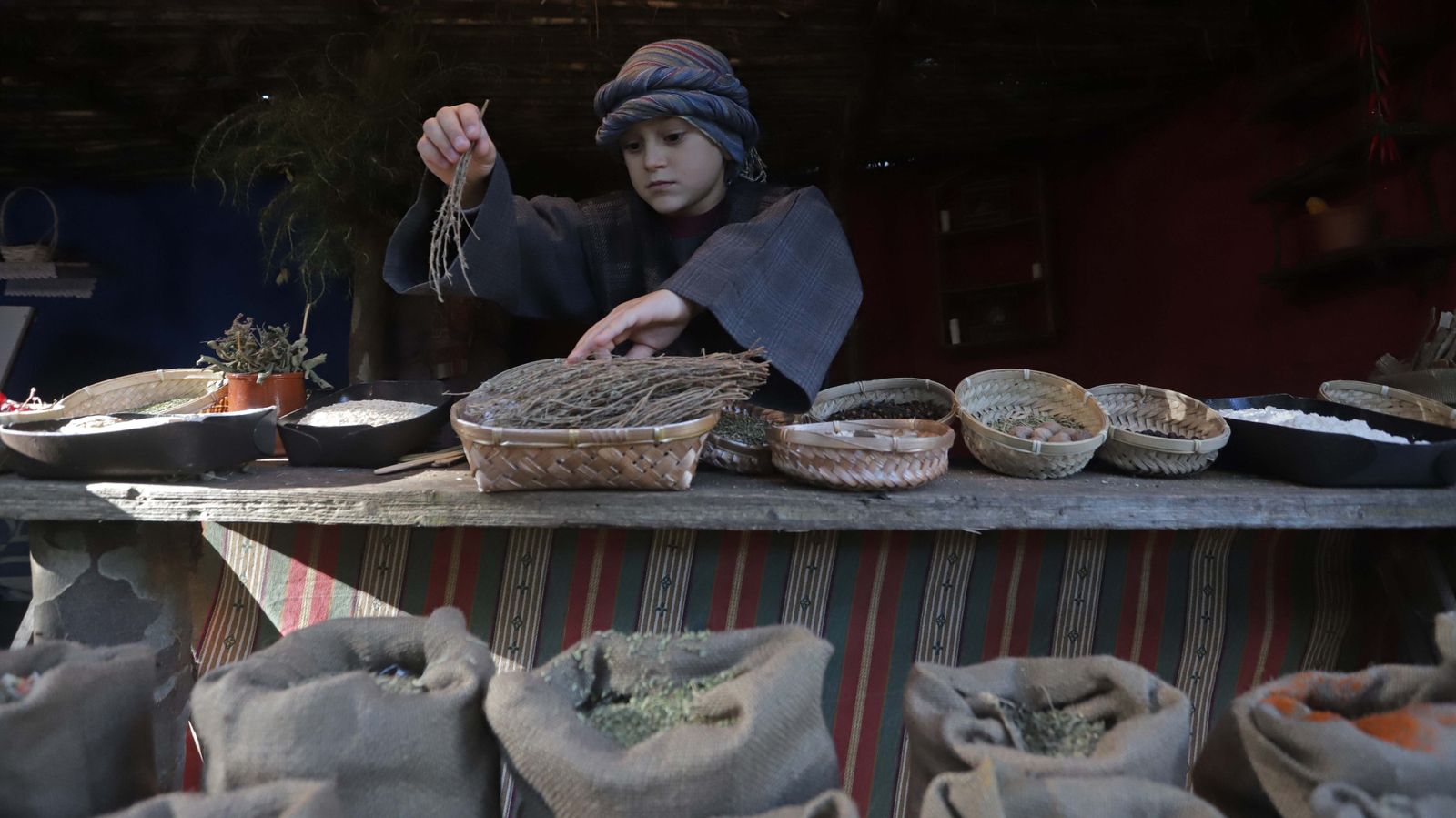 Belén Viviente de Pelayo.