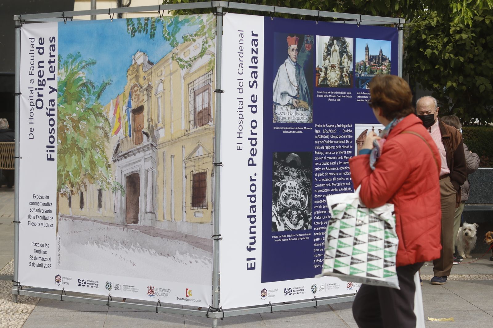 La exposición de la historia de la Facultad de Filosofía y Letras de Córdoba, en imágenes