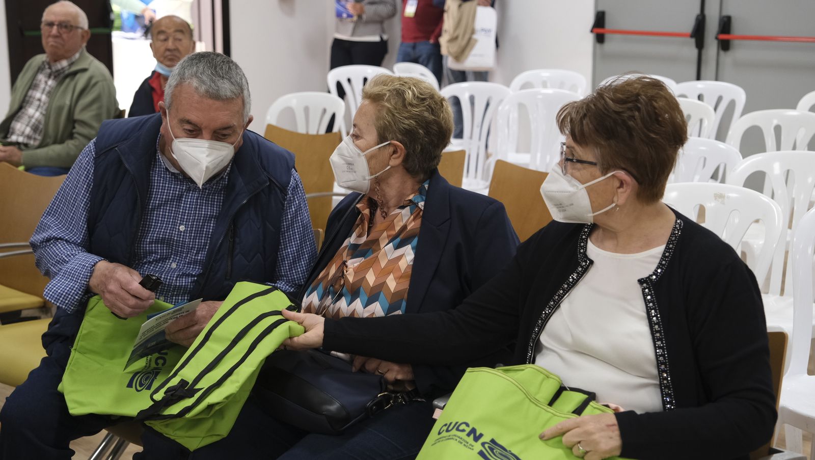Imágenes de las jornadas de la CUCN sobre el agua en la Expolevante de Níjar.