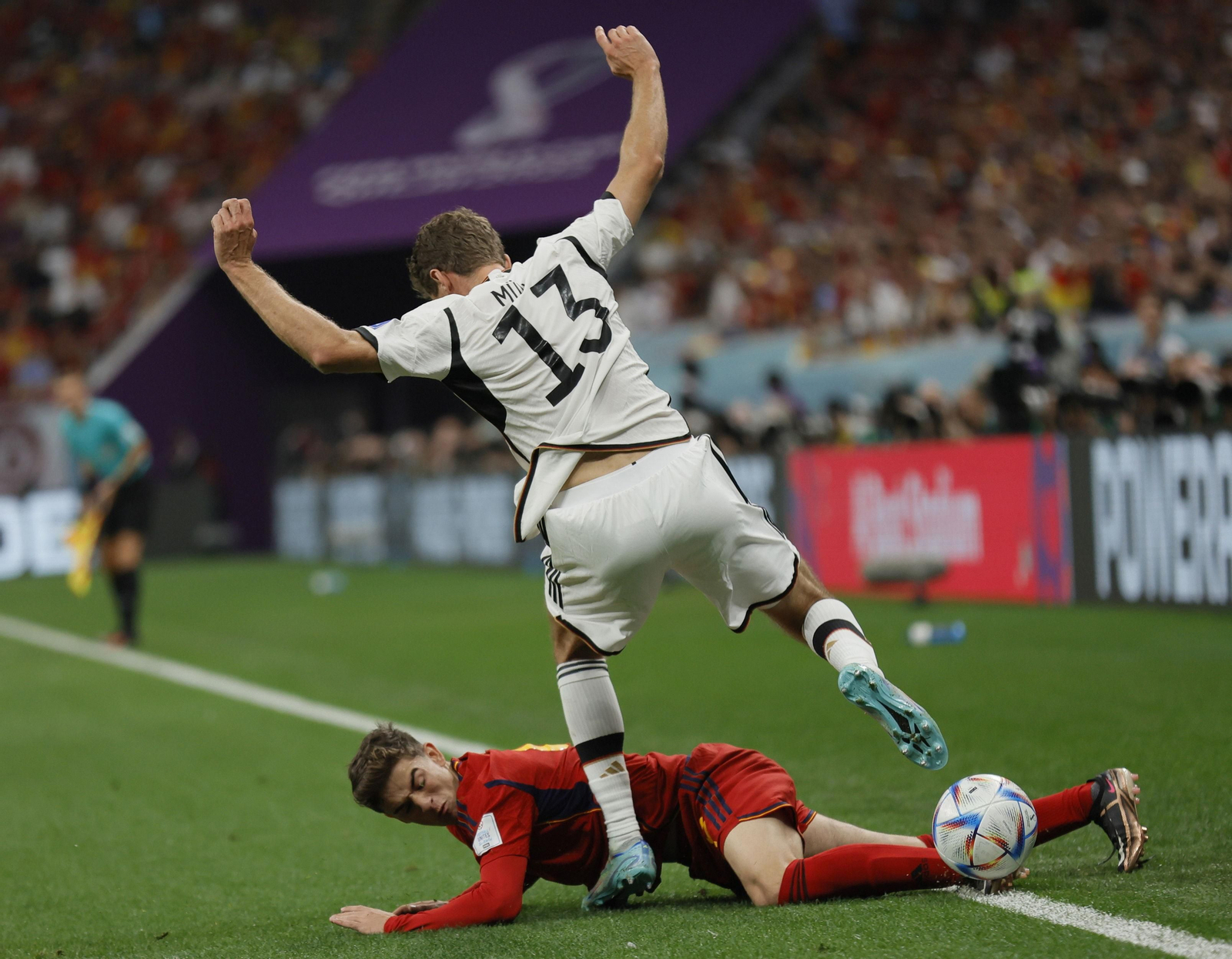 Las fotos del España-Alemania del Mundial de Qatar