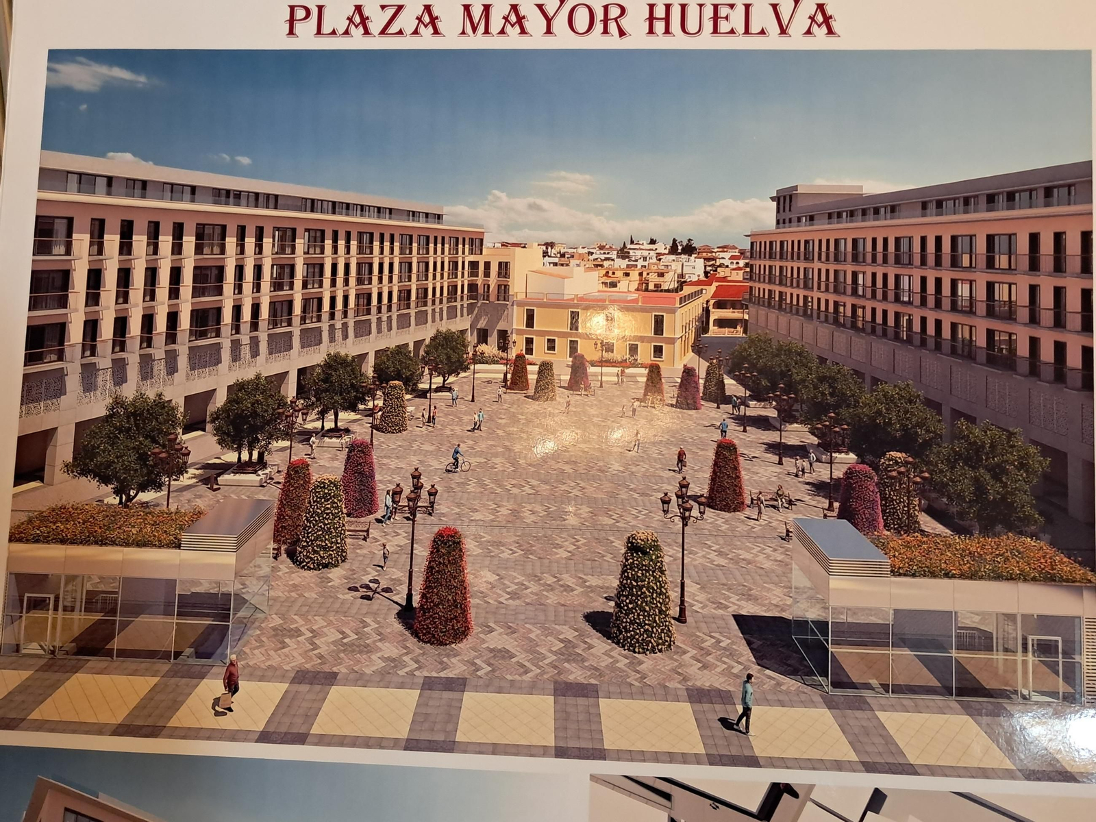 Recreación de la Plaza Mayor