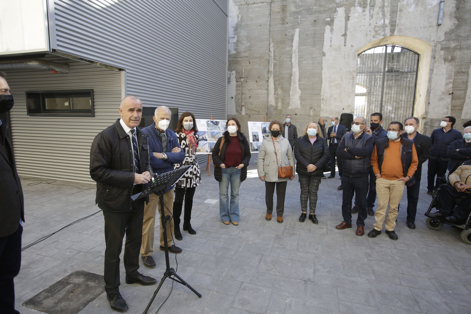 Obras en las naves de RENFE de San Jerónimo