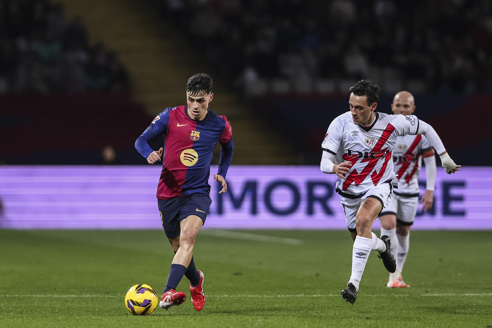 Las fotos del polémico Barcelona - Rayo Vallecano