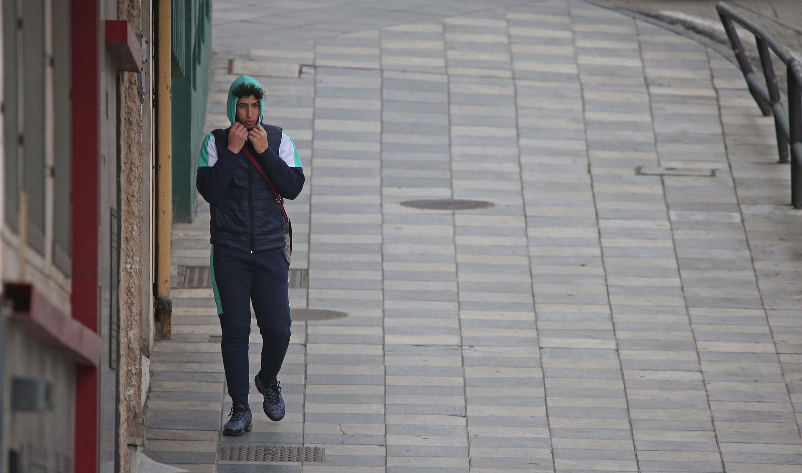 Fotos de los efectos del temporal de viento en Algeciras