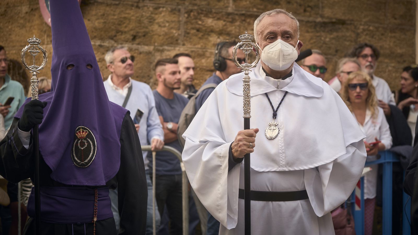 Cofradía de Siete Palabras en la Semana Santa de Cádiz 2022