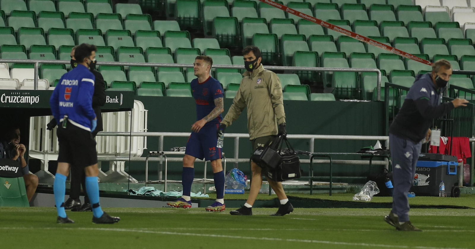 Las imágenes del Betis-Atlético de Madrid