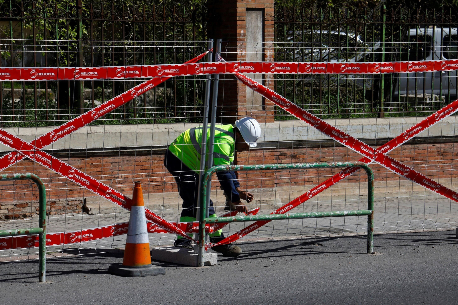 El comienzo de las obras de la segunda fase de la ronda del Marrubial de Córdoba, en imágenes