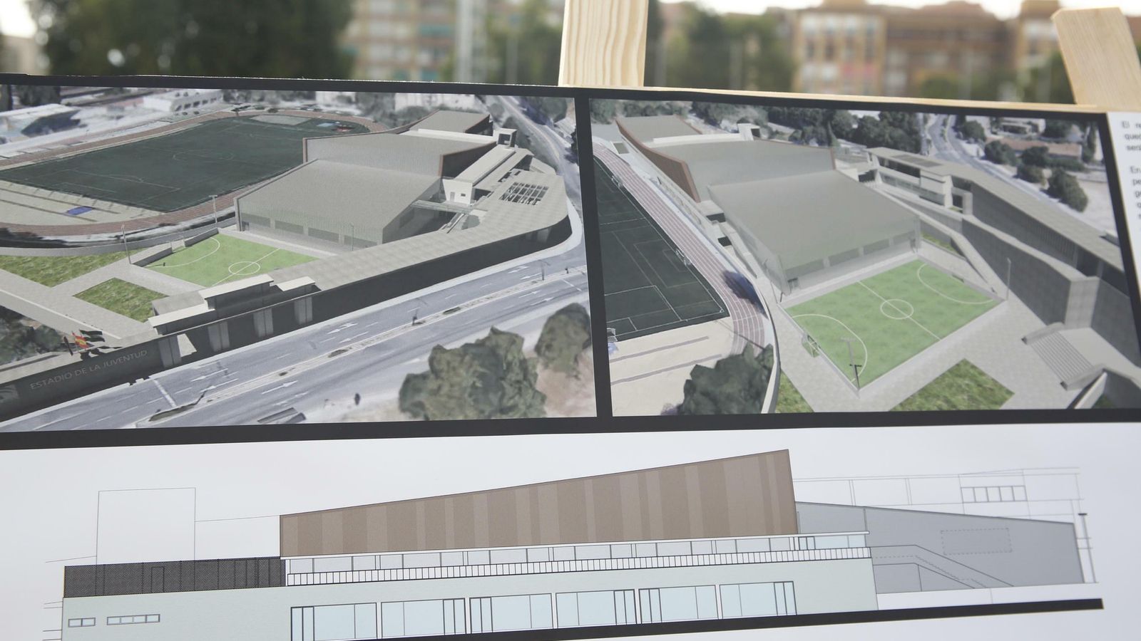 Algunas imágenes de cómo quedará el Estadio de La Juventud
