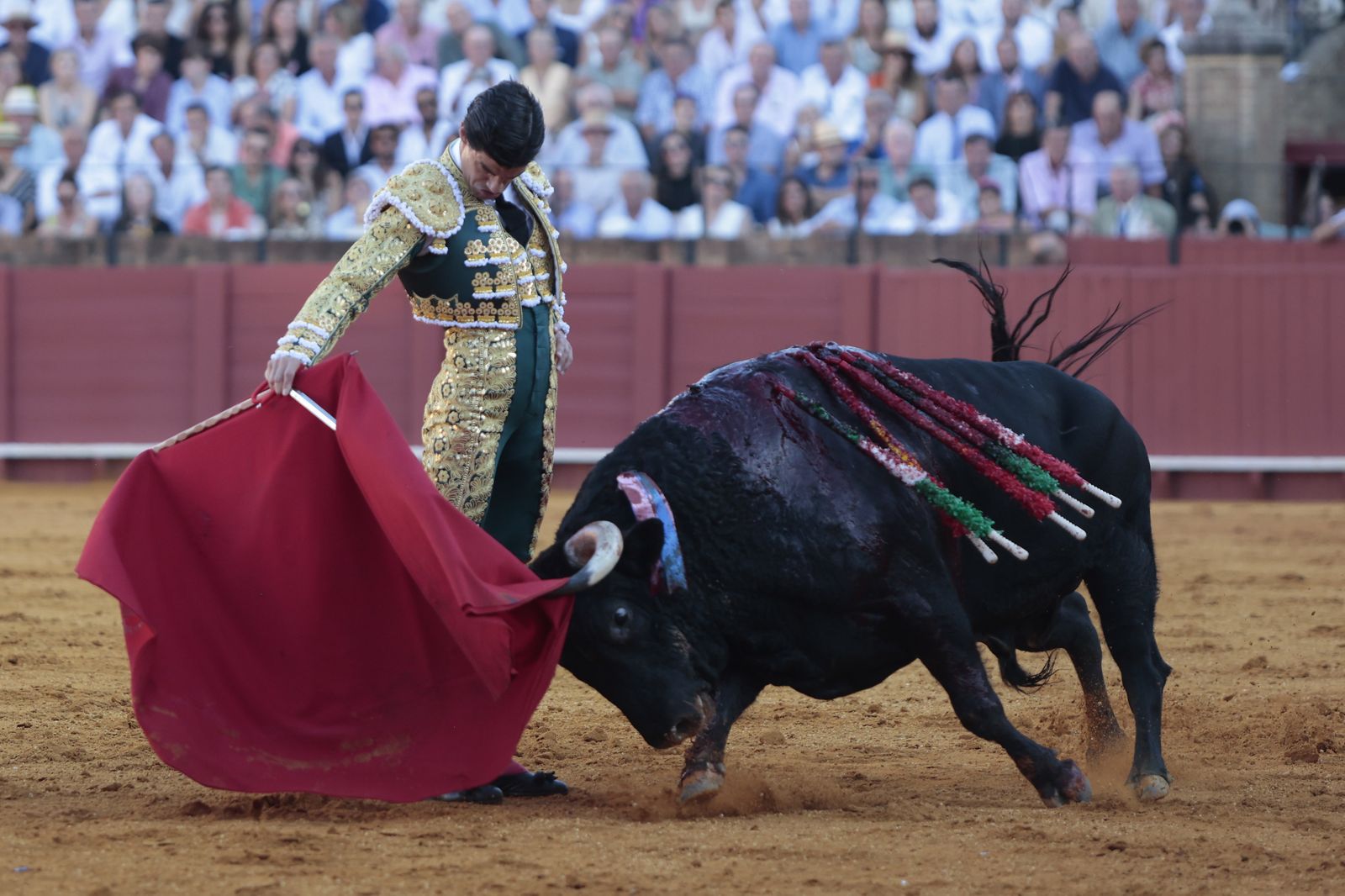 Las imágenes de la primera corrida de la Feria de San Miguel