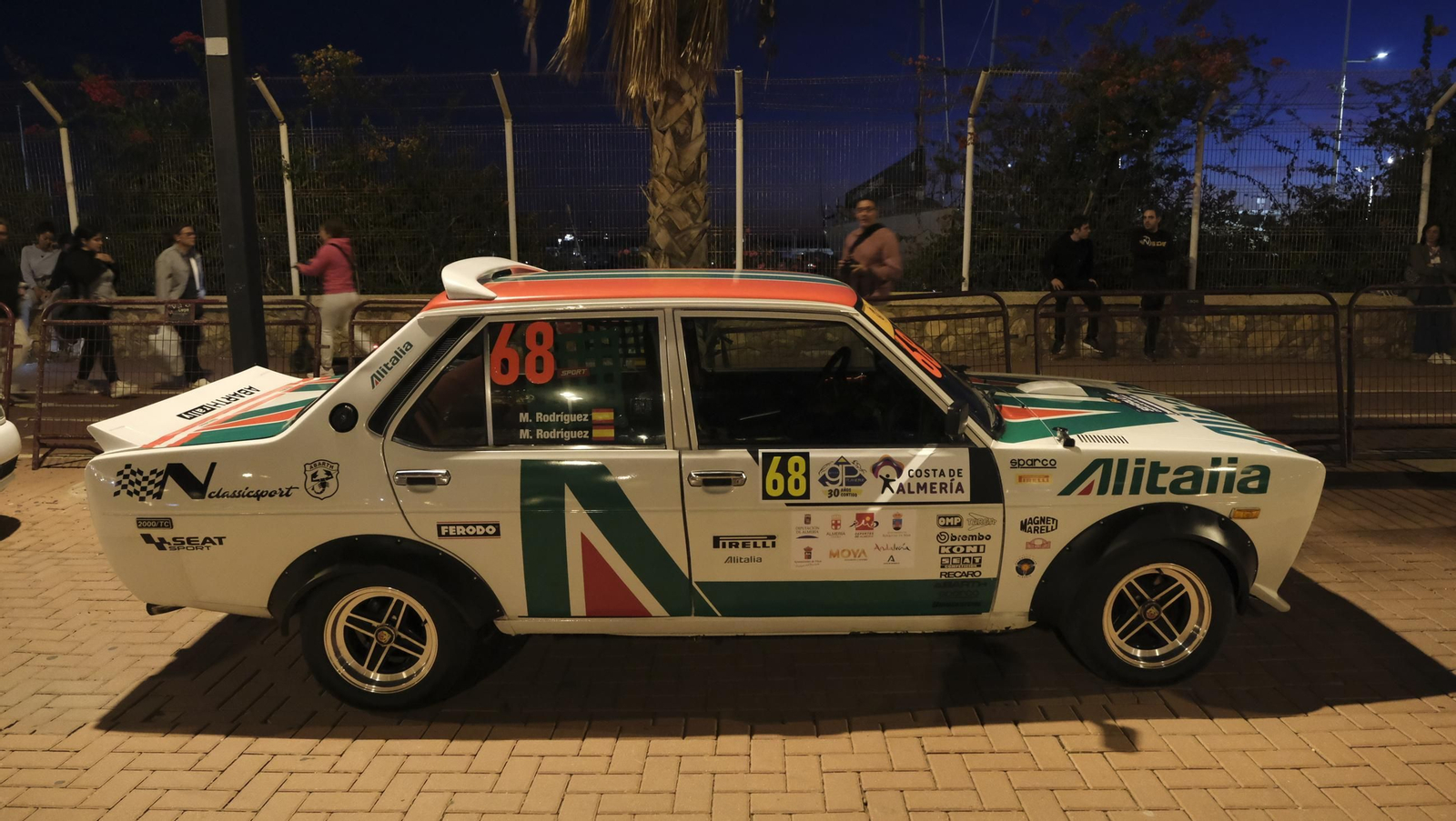 La salida de la 50 edición del Rallye Costa de Almería, en imágenes