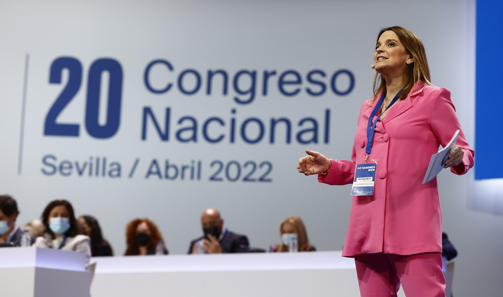 Congreso Nacional del PP en Sevilla, en imágenes