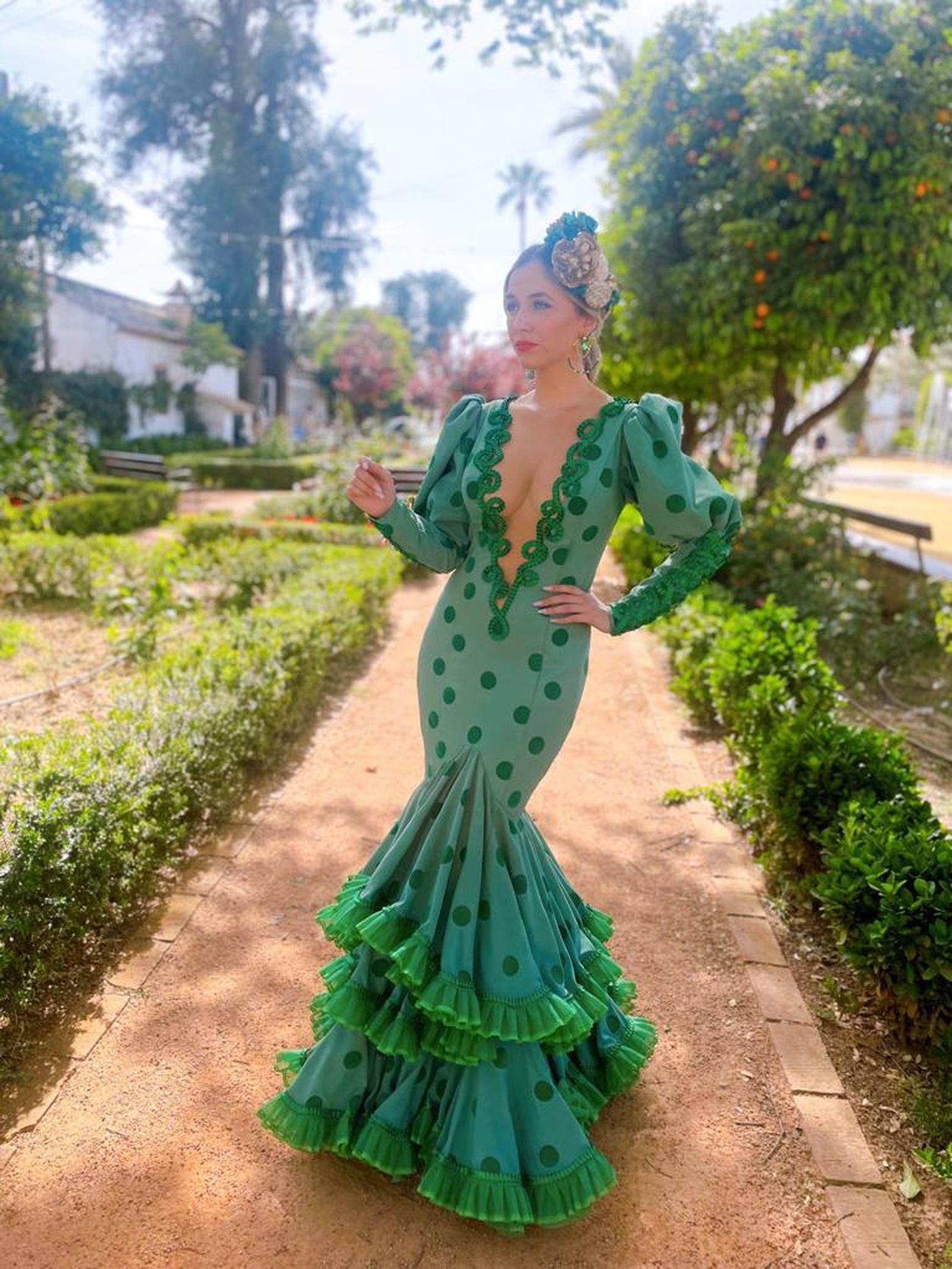 Los diseños de Teressa Ninú Atelier brillan en Sevilla