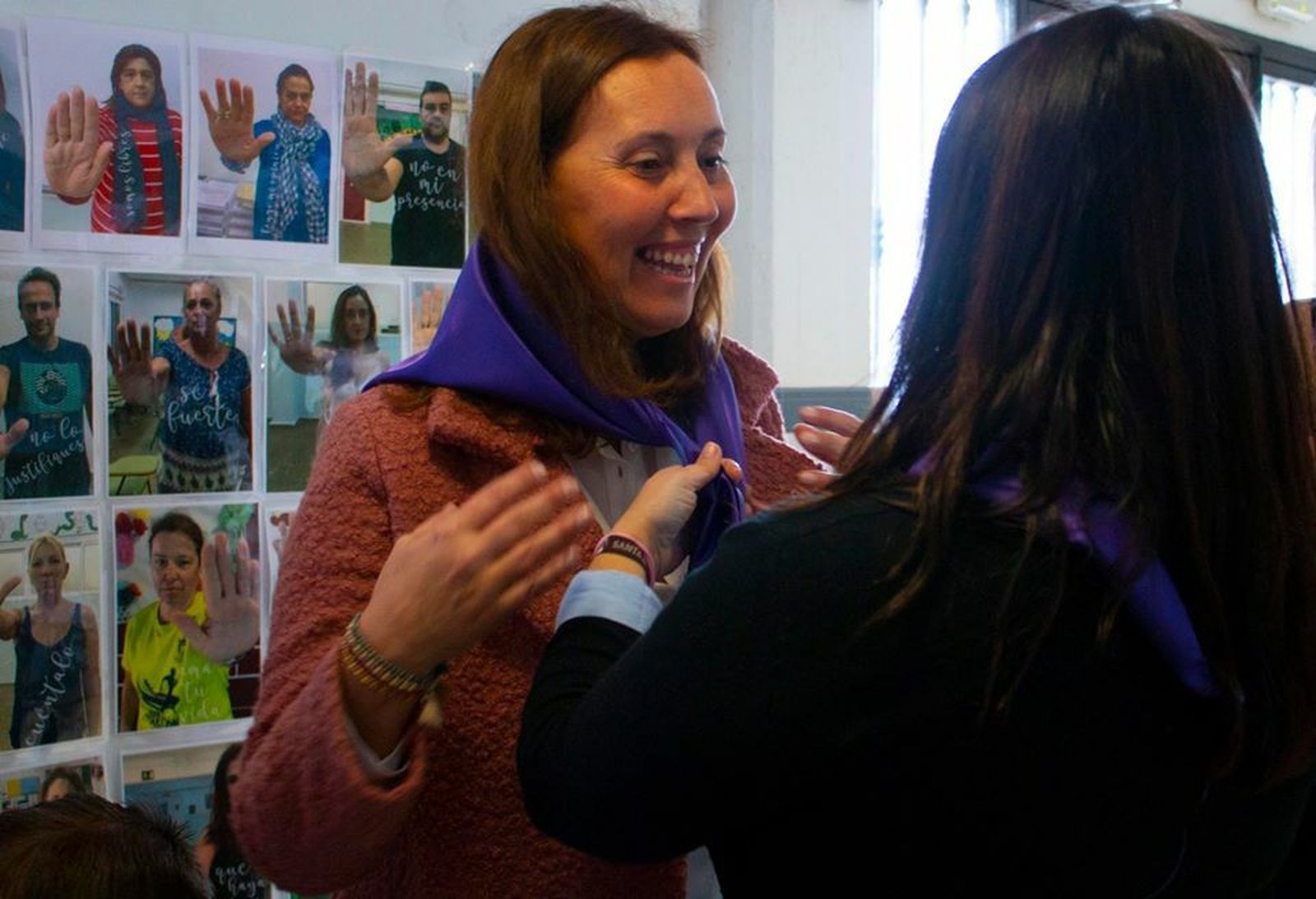 La concejala de la Mujer, Virginia Barrera, en un acto del 25-N, en una imagen de archivo.